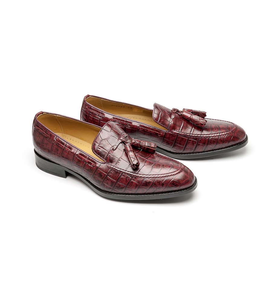 Mocassin en crocodile Clearance