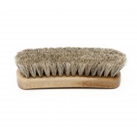 Brosse Crin de Cheval Naturel gris claire