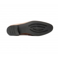 mocassin ultra souple en veau marron