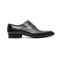 black calf oxfords