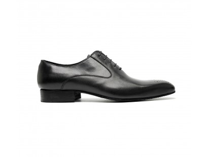 black calf oxfords