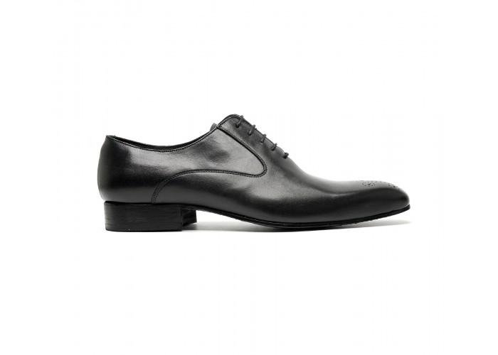 black calf oxfords