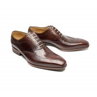 brown calf leather full brogue