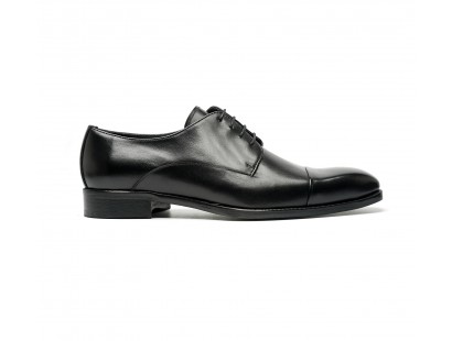 black calf cap toe derbies