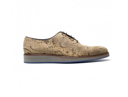one cut oxford in python style calfskin