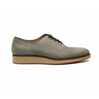grey oxford with a rubber sole