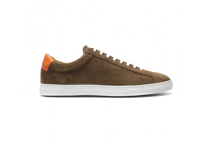 brown Suede calf sneakers