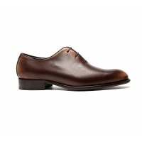 One cut oxfords reverse patina in brown calf