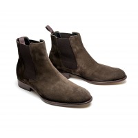 suede leather chelsea boots