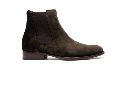 suede leather chelsea boots