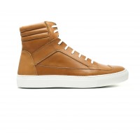 patinated calf High sneakers