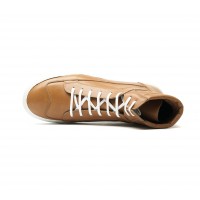 patinated calf High sneakers