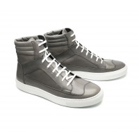 patinated calf High sneakers