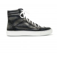 patinated calf High sneakers