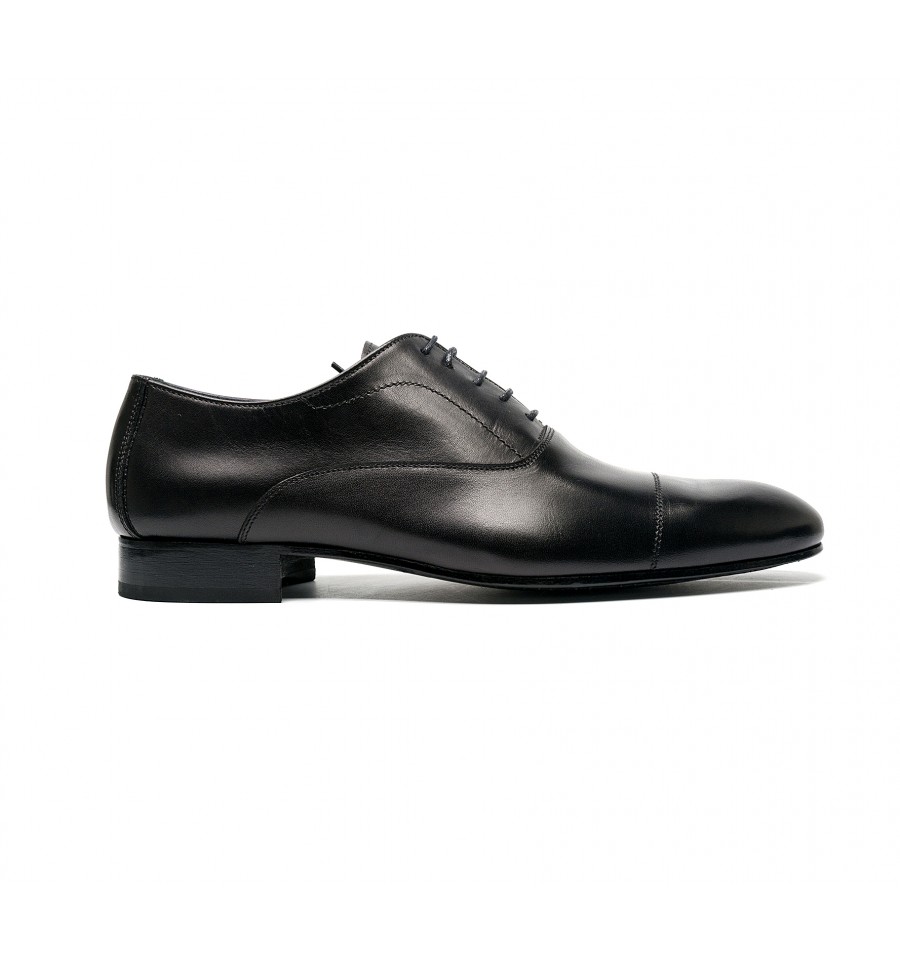 chaussures homme en cuir très souple cuir noir