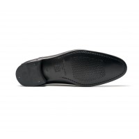 Richelieu en cuir noir TRES SOUPLE