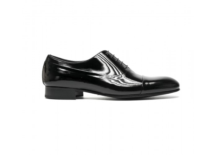 richelieu balmoral en cuir vernis