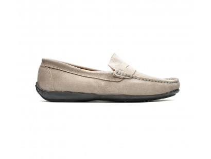 all leather loafers with rubber sole